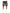 Guapi Obsidian Black Spider Denim Shorts