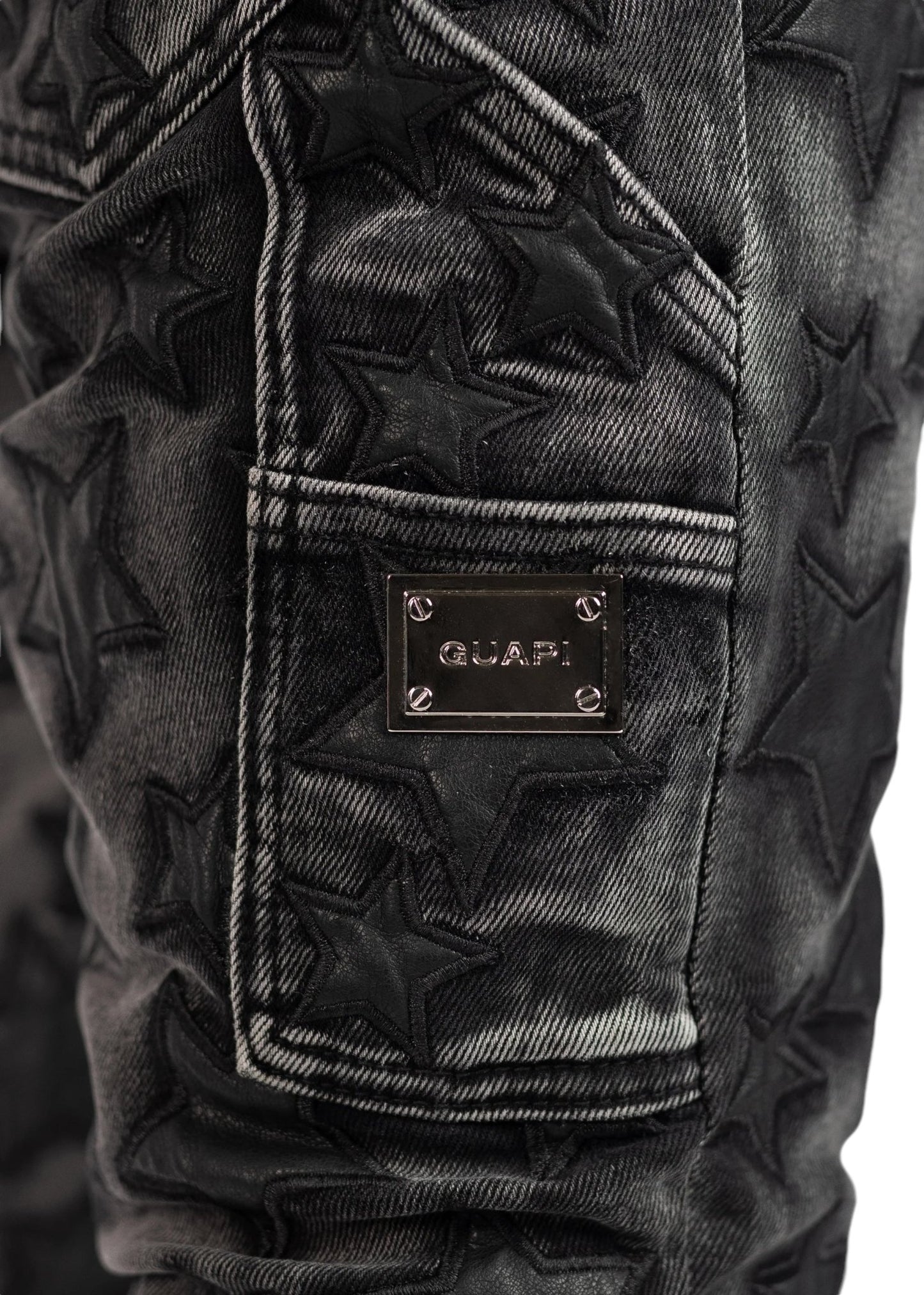 Guapi Obsidian Black Stars Denim