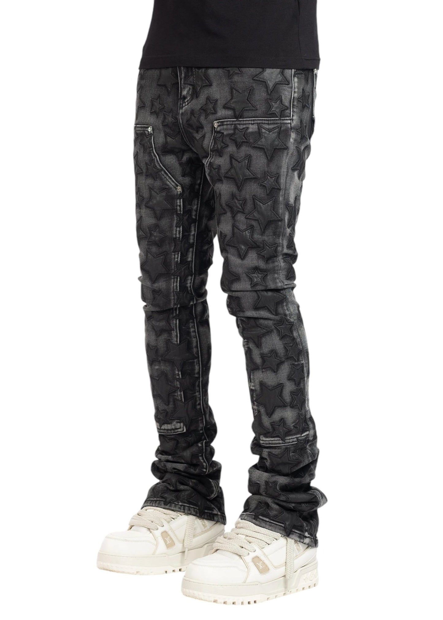 Guapi Obsidian Black Stars Denim