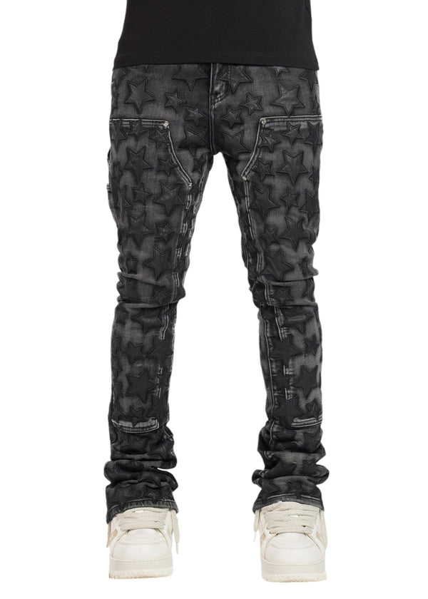 Guapi Obsidian Black Stars Denim