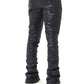 Guapi Obsidian Black Stars Leather Pant