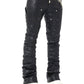 Guapi Obsidian Black Stars Leather Pant
