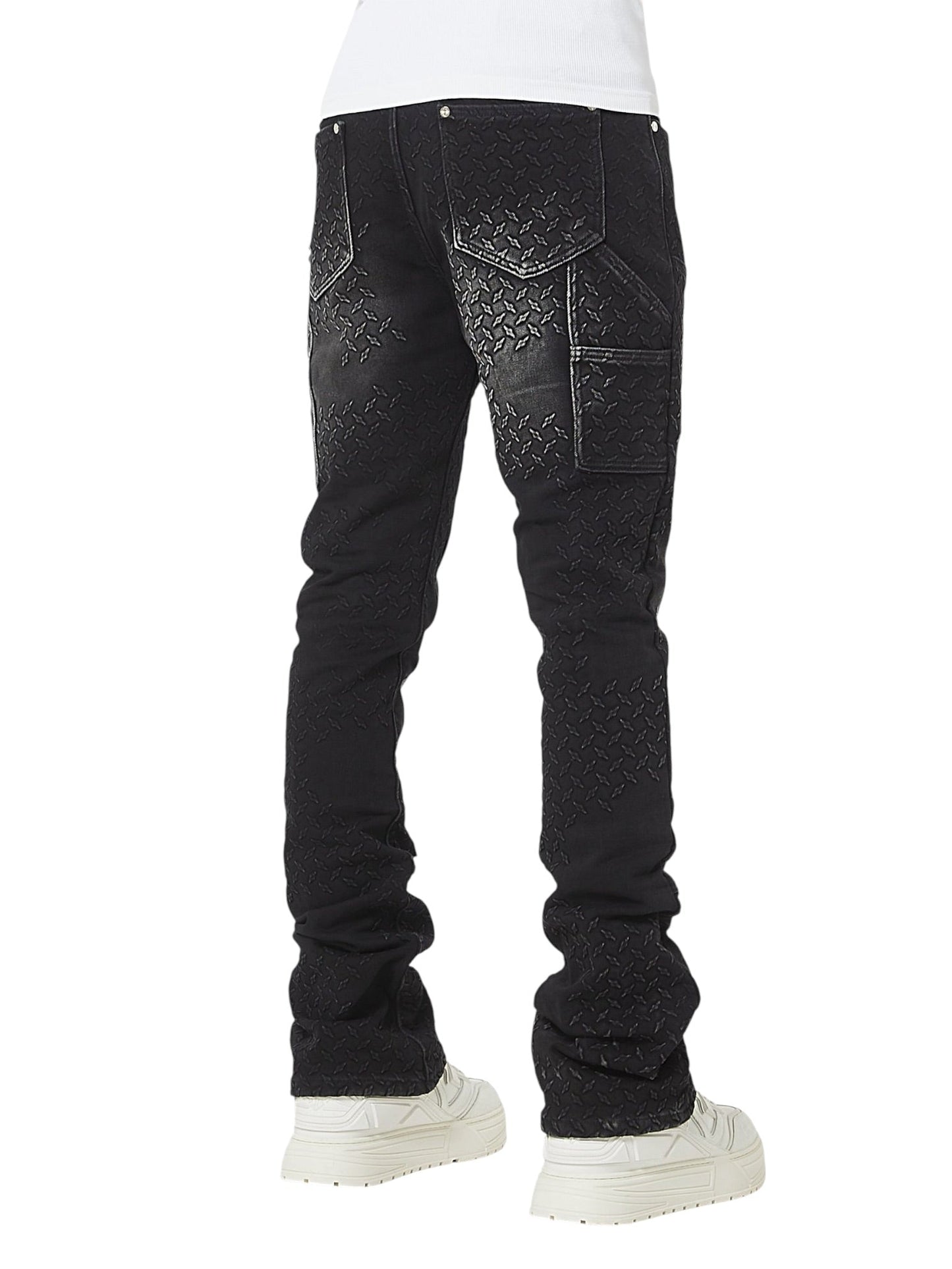 Guapi Obsidian Black Steel Plate Carpenter Denim