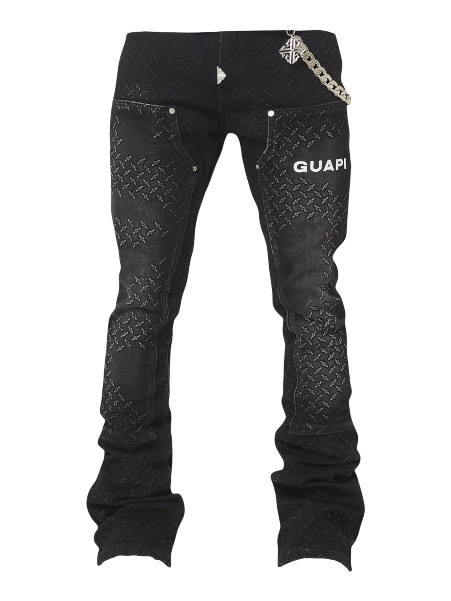Guapi Obsidian Black Steel Plate Carpenter Denim