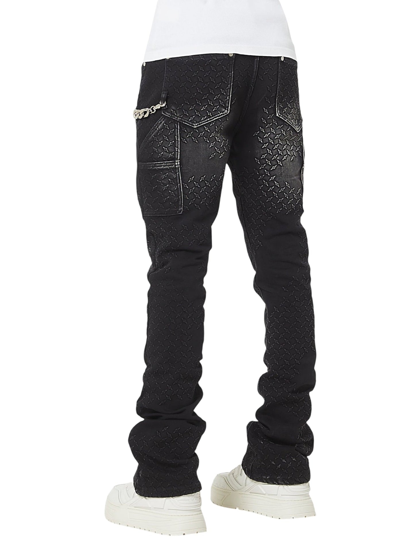 Guapi Obsidian Black Steel Plate Carpenter Denim