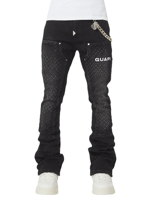 Guapi Obsidian Black Steel Plate Carpenter Denim