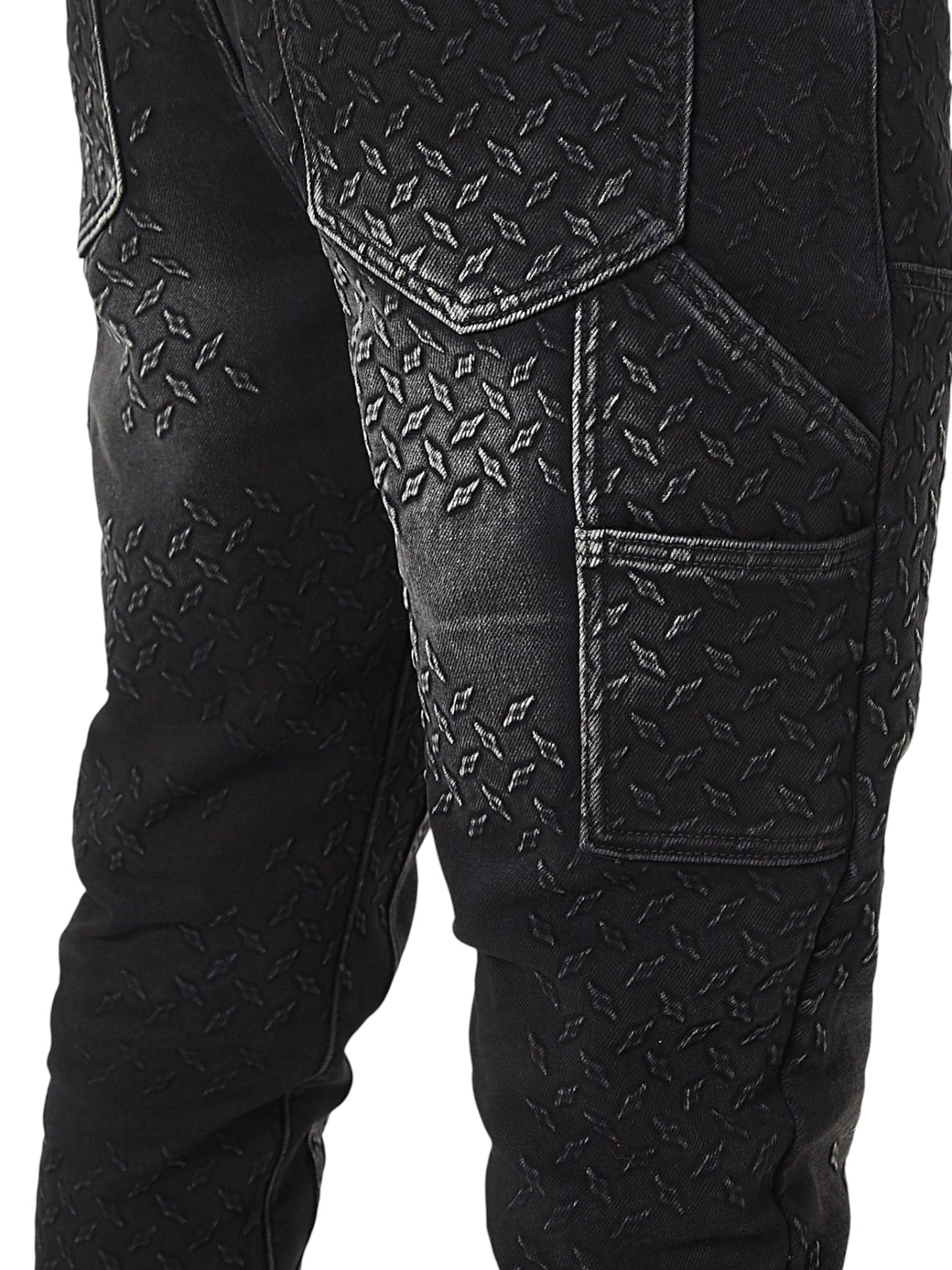 Guapi Obsidian Black Steel Plate Carpenter Denim