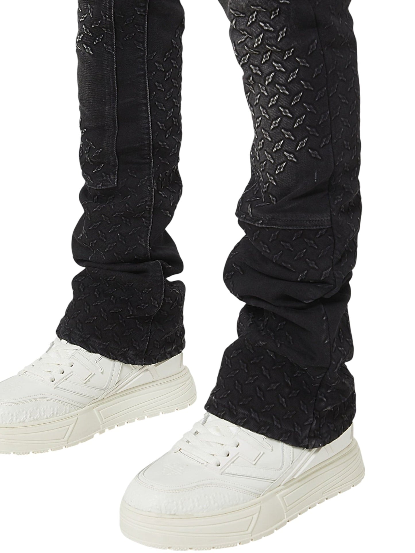 Guapi Obsidian Black Steel Plate Carpenter Denim