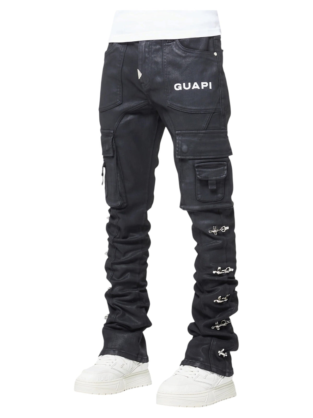 Probus Guapi Obsidian Black Waxed Cargo Denim Guapi Obsidian Black Waxed Cargo Denim BLACK