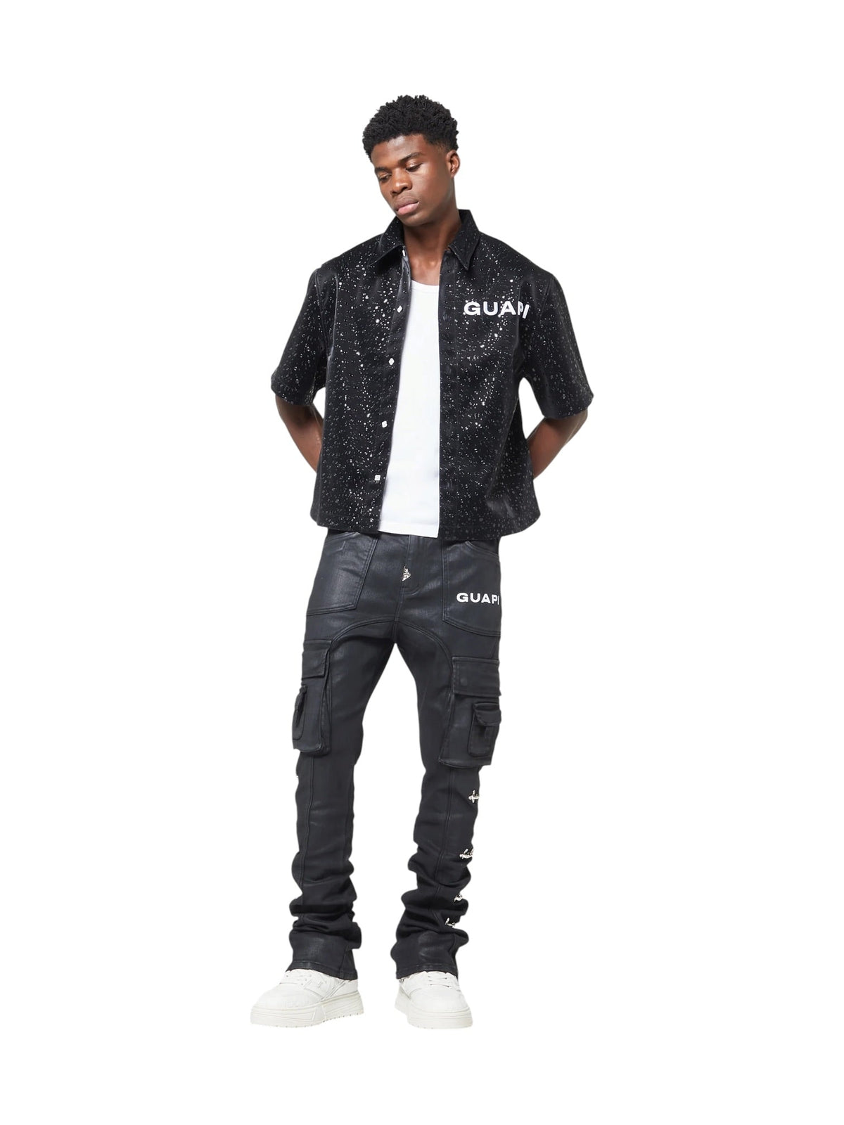Probus Guapi Obsidian Black Waxed Cargo Denim Guapi Obsidian Black Waxed Cargo Denim BLACK