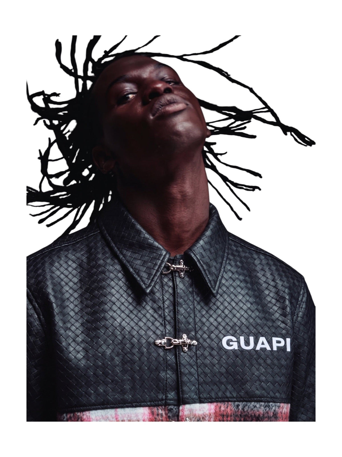 Probus Guapi Obsidian Plaid Aviation Shirt Guapi Obsidian Plaid Aviation Shirt BLACK/RED