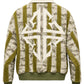 Probus Guapi Olive Green Destroyed Plaid Bomber Guapi Olive Green Destroyed Plaid Bomber GREEN
