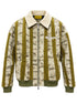 Probus Guapi Olive Green Destroyed Plaid Bomber Guapi Olive Green Destroyed Plaid Bomber GREEN