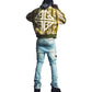 Probus Guapi Olive Green Destroyed Plaid Bomber Guapi Olive Green Destroyed Plaid Bomber GREEN