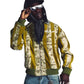 Probus Guapi Olive Green Destroyed Plaid Bomber Guapi Olive Green Destroyed Plaid Bomber GREEN
