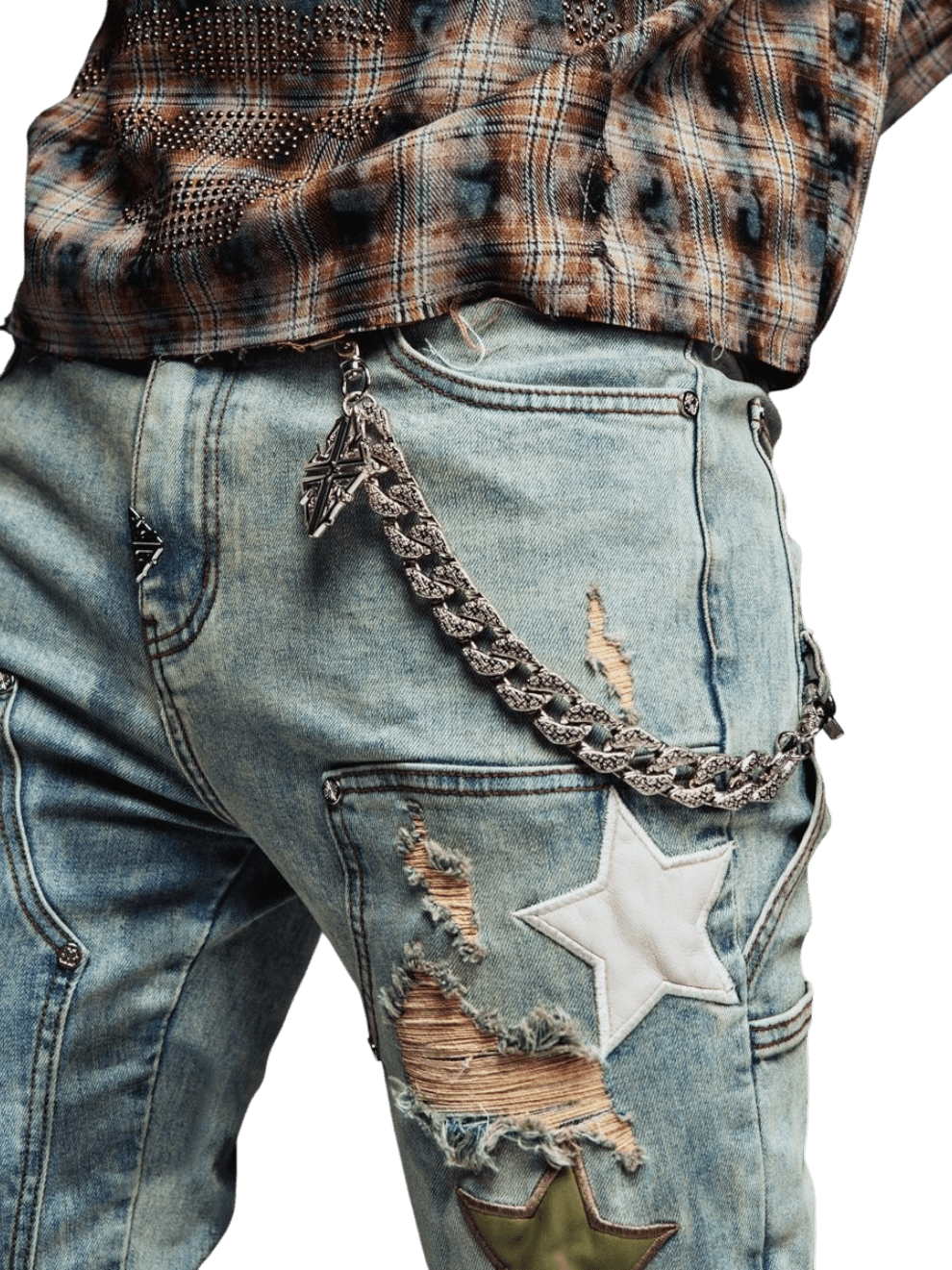 Probus Guapi Olive Green Vintage Stars Denim Guapi Olive Green Vintage Stars Denim GREEN