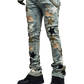 Probus Guapi Olive Green Vintage Stars Denim Guapi Olive Green Vintage Stars Denim GREEN