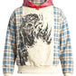 Probus Guapi Panther Plaid Hoodie Guapi Panther Plaid Hoodie BLUE/CREAM/RED