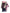 Probus Guapi Punk Rivets Hoodie Guapi Punk Rivets Hoodie PINK/BLACK