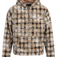 Probus Guapi Sand Brown Skeleton Half Zip Hoodie Guapi Sand Brown Skeleton Half Zip Hoodie BROWN