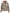 Probus Guapi Sand Brown Skeleton Half Zip Hoodie Guapi Sand Brown Skeleton Half Zip Hoodie BROWN