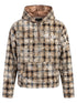 Probus Guapi Sand Brown Skeleton Half Zip Hoodie Guapi Sand Brown Skeleton Half Zip Hoodie BROWN