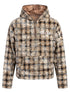 Probus Guapi Sand Brown Skeleton Half Zip Hoodie Guapi Sand Brown Skeleton Half Zip Hoodie BROWN