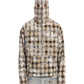 Probus Guapi Sand Brown Skeleton Half Zip Hoodie Guapi Sand Brown Skeleton Half Zip Hoodie BROWN