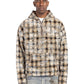 Probus Guapi Sand Brown Skeleton Half Zip Hoodie Guapi Sand Brown Skeleton Half Zip Hoodie BROWN