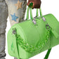 Guapi Slime Green Duffle Bag