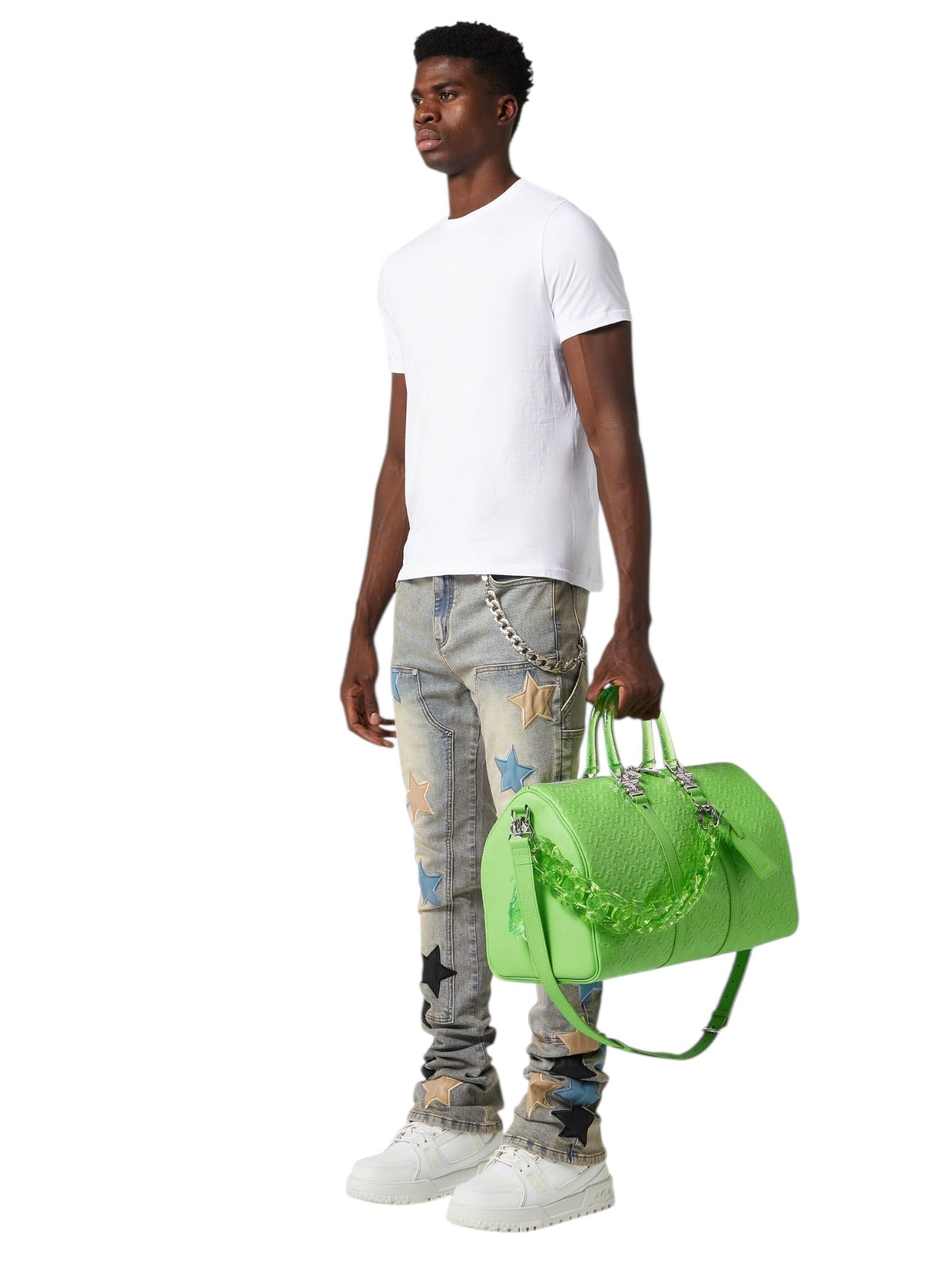 Guapi Slime Green Duffle Bag