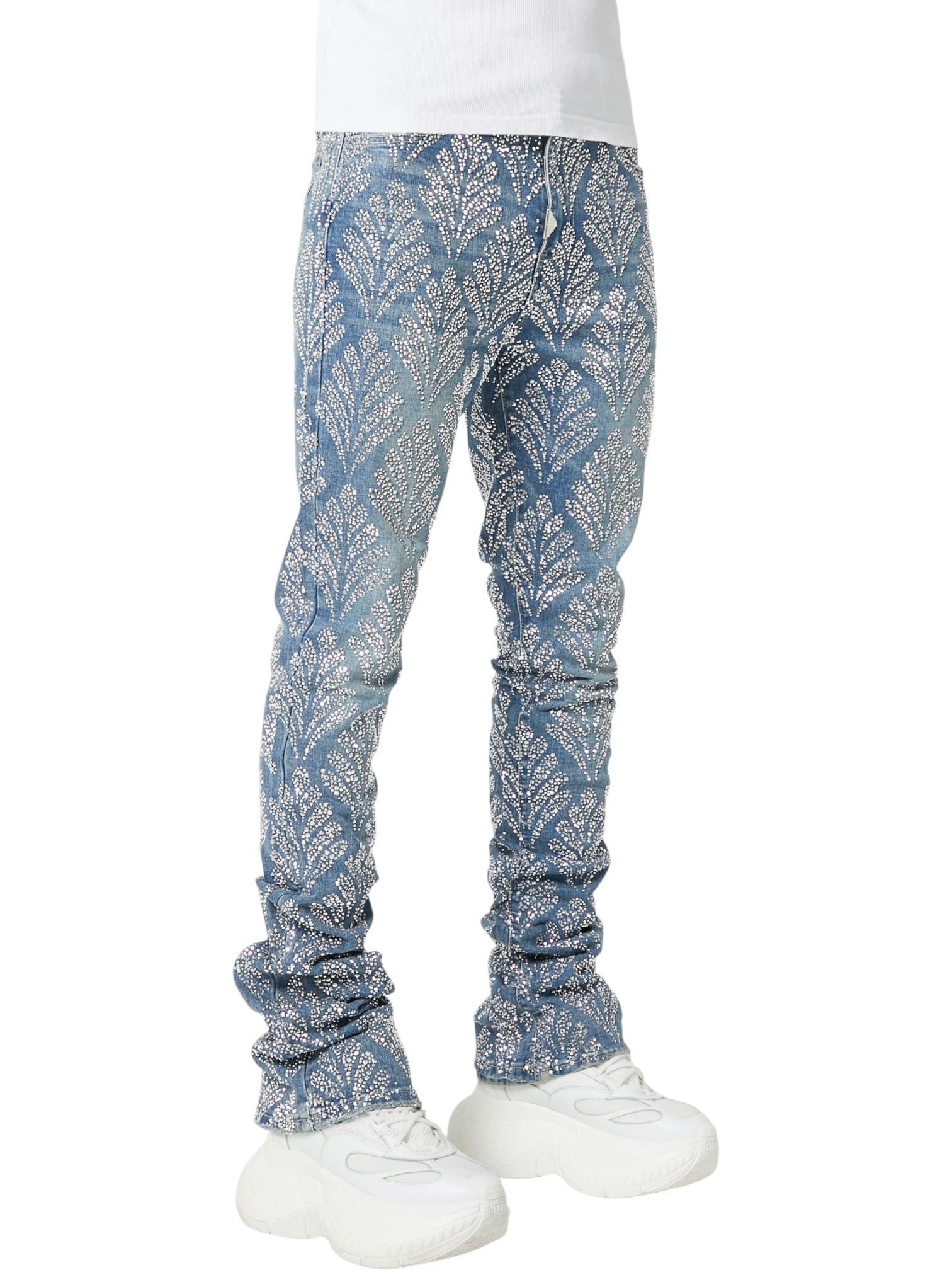 パンツ GUAPI / EMBELLISHED DENIM V2 Guapi All Black Embellished Denim V2 V2 Black Men's - FW25 - US