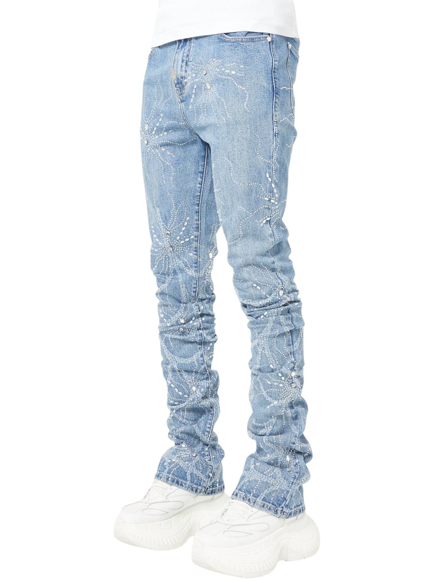 Guapi Steel Blue Spider Denim