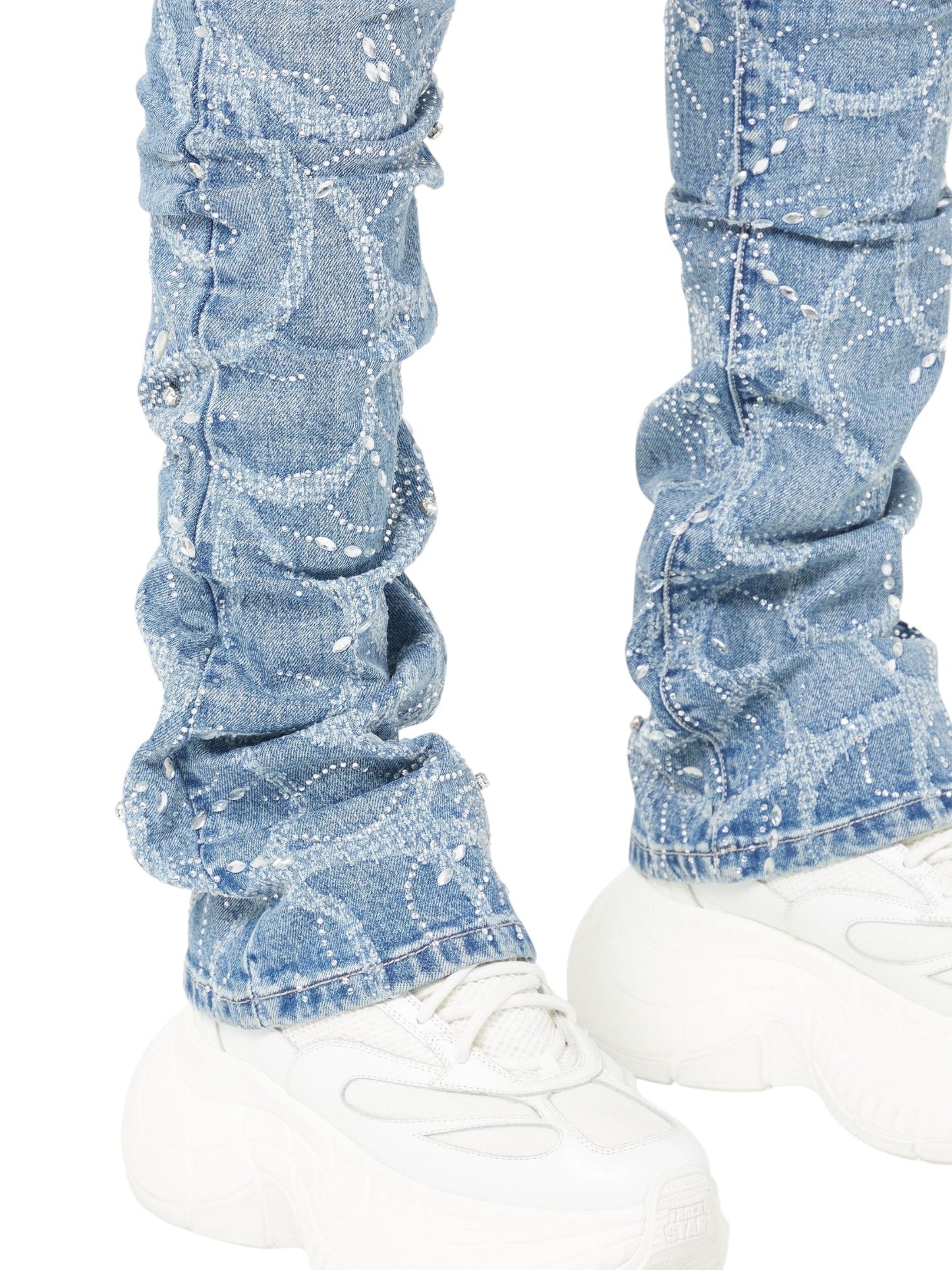 Guapi Steel Blue Spider Denim