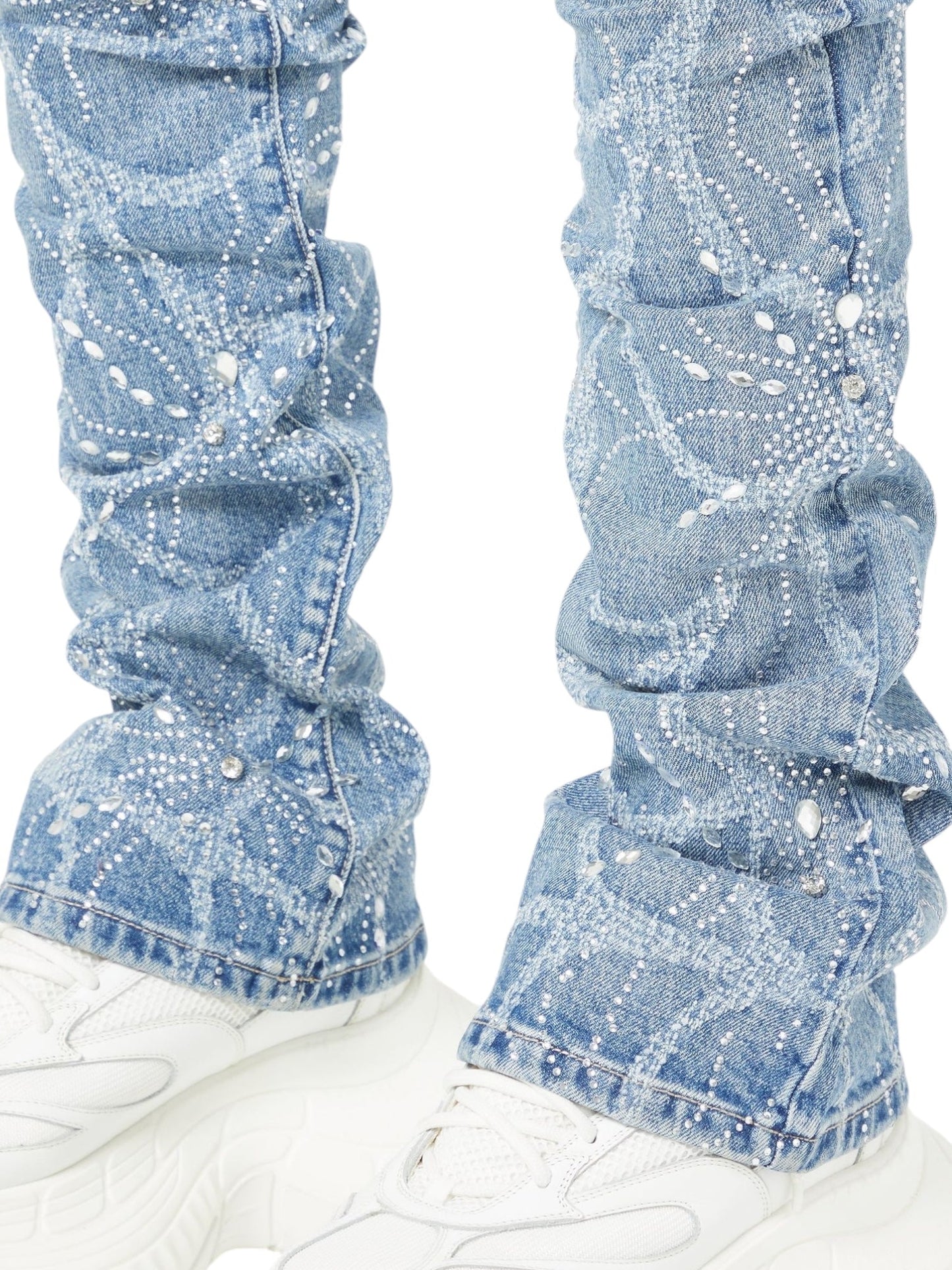 Guapi Steel Blue Spider Denim