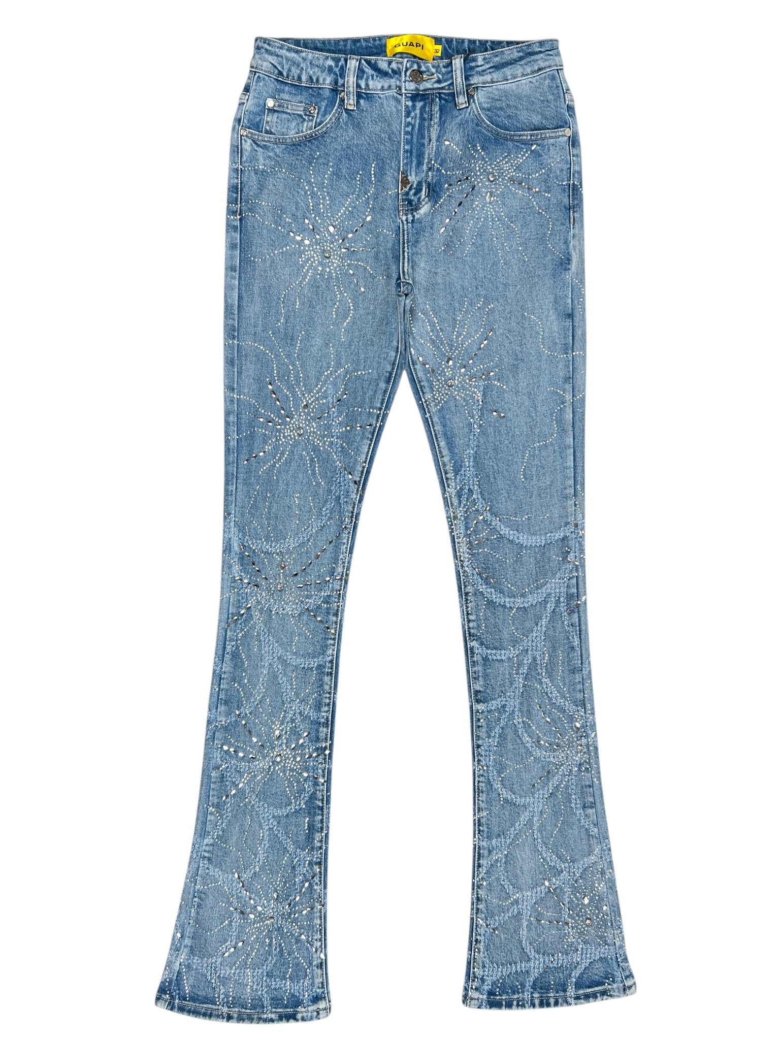 Guapi Steel Blue Spider Denim