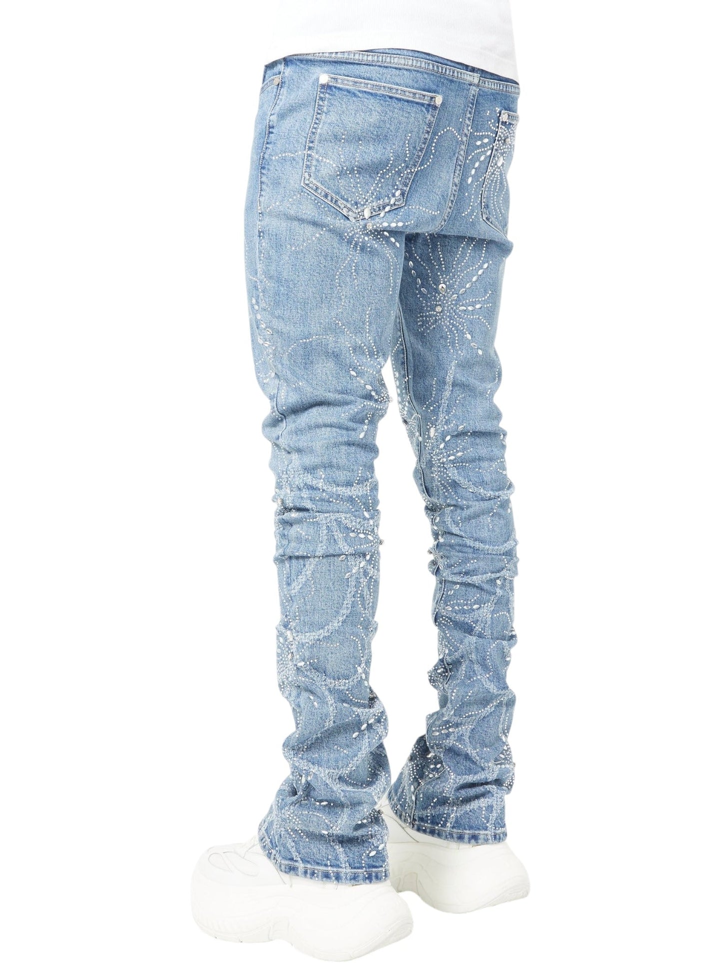 Guapi Steel Blue Spider Denim
