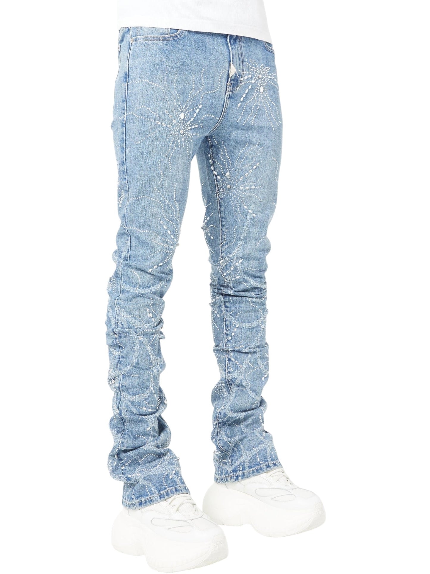 Guapi Steel Blue Spider Denim