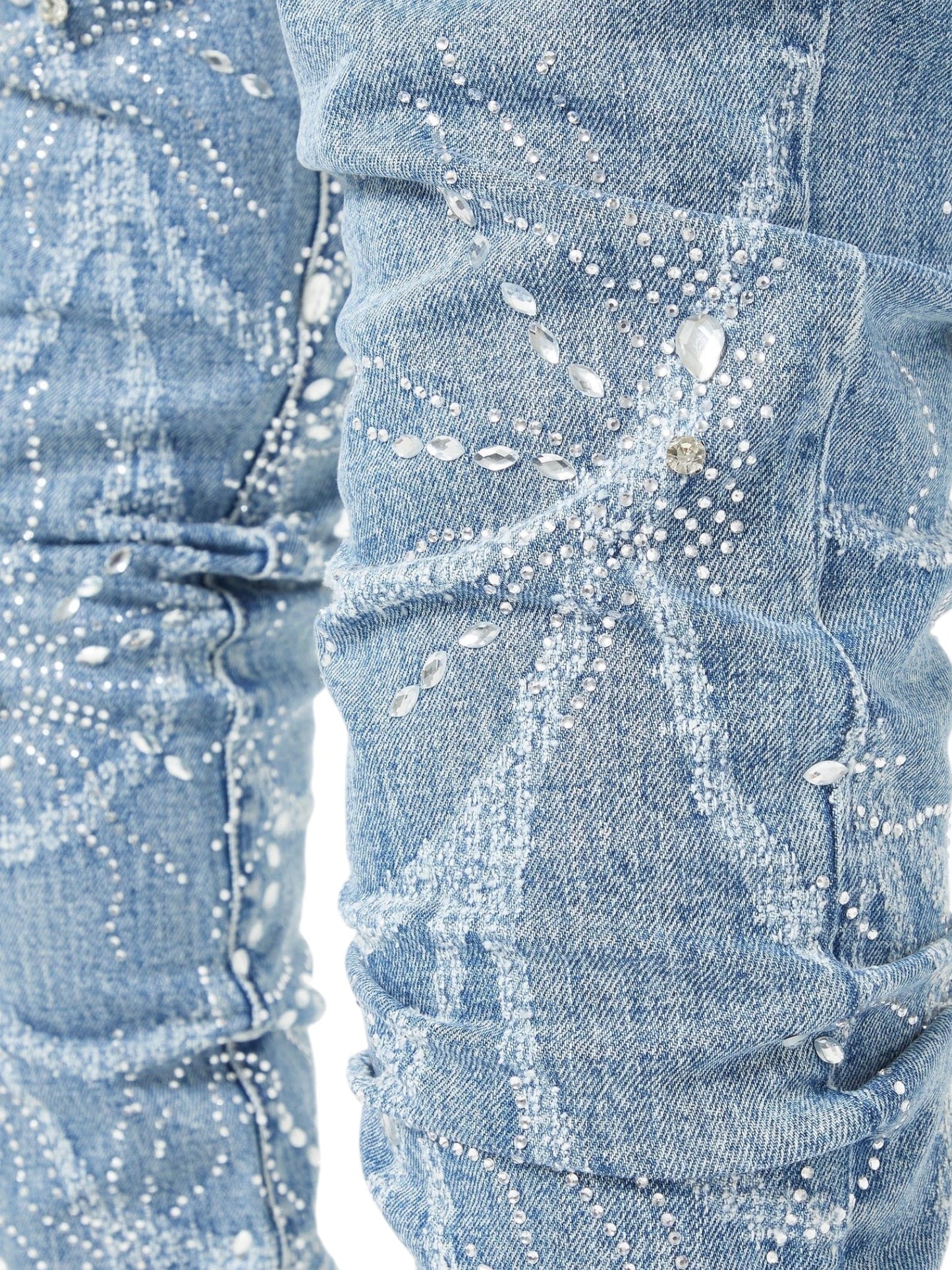 Guapi Steel Blue Spider Denim