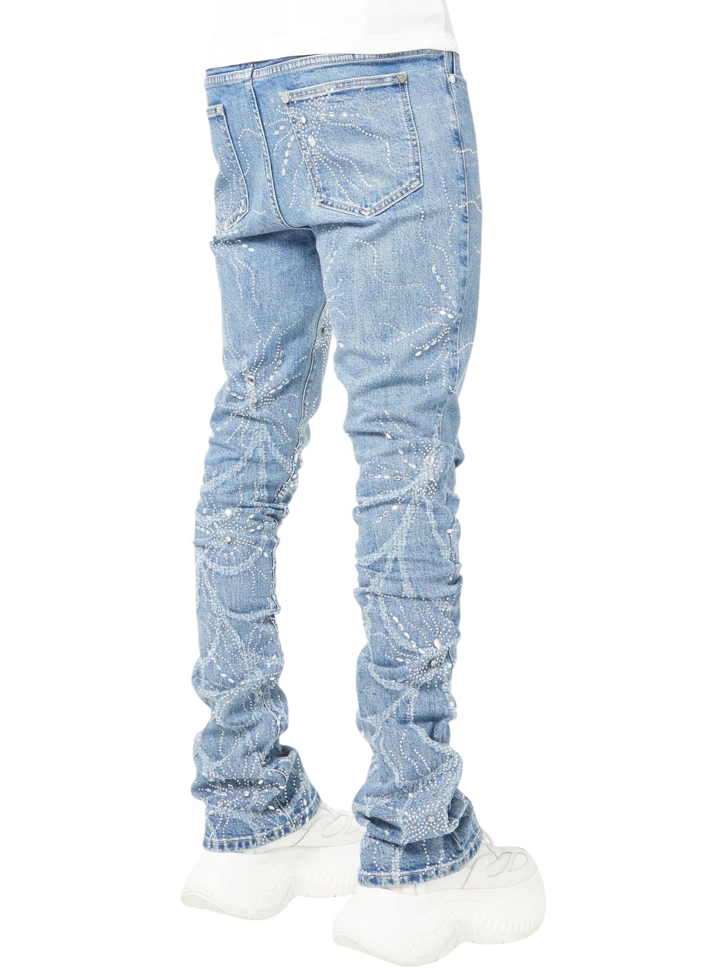Guapi Steel Blue Spider Denim