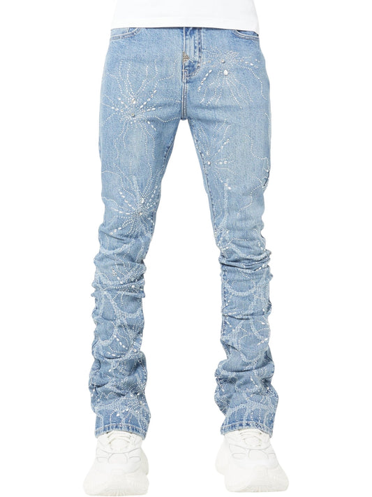 Guapi Steel Blue Spider Denim