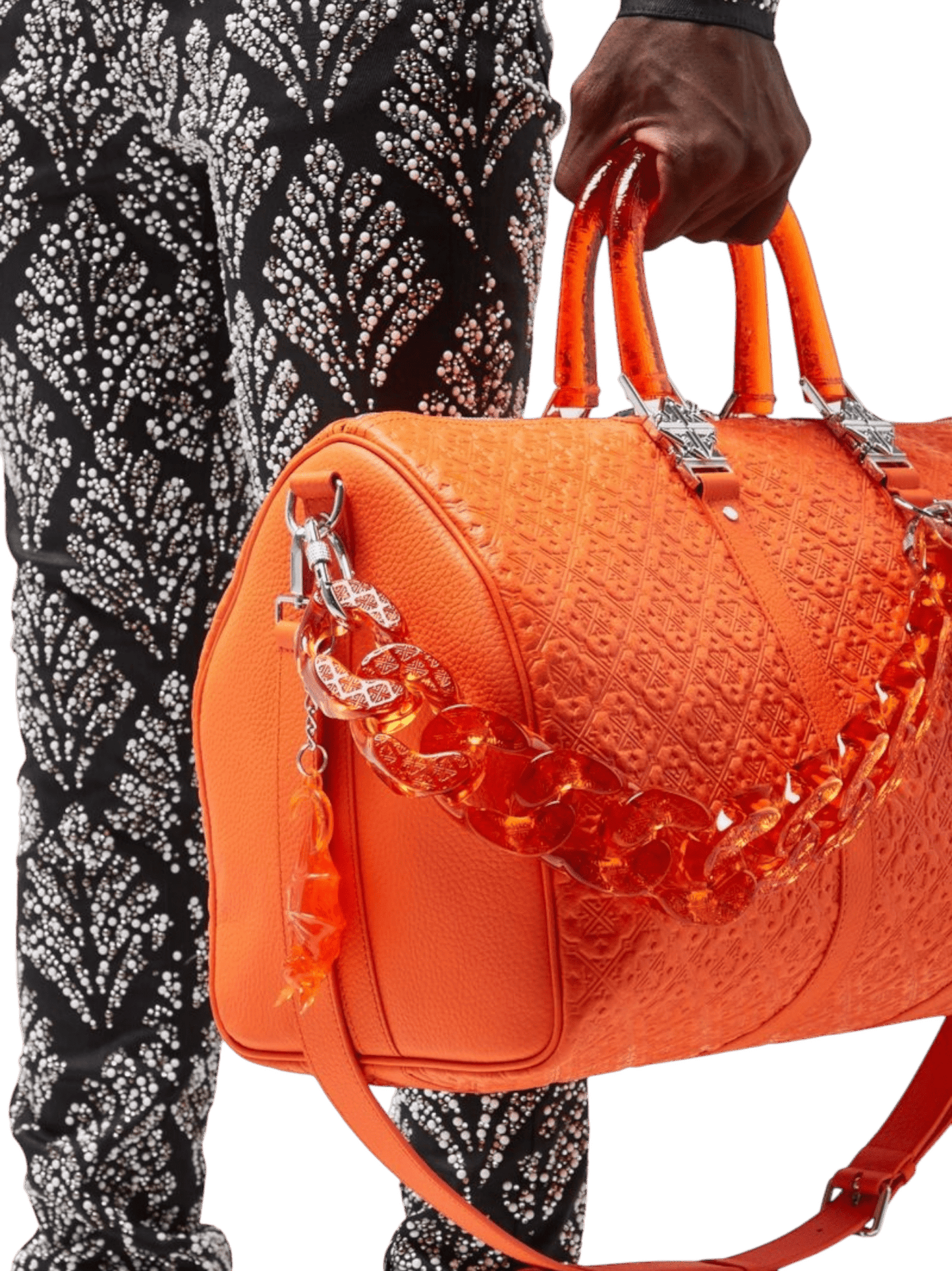 Guapi Tiger Orange Duffle Bag