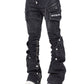 Guapi Vintage Black Steel Plate Denim