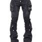 Guapi Vintage Black Steel Plate Denim