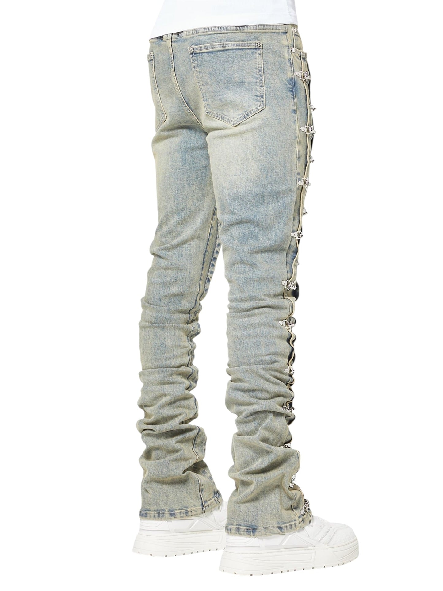 Guapi Vintage Blue Aviation Clasp Denim