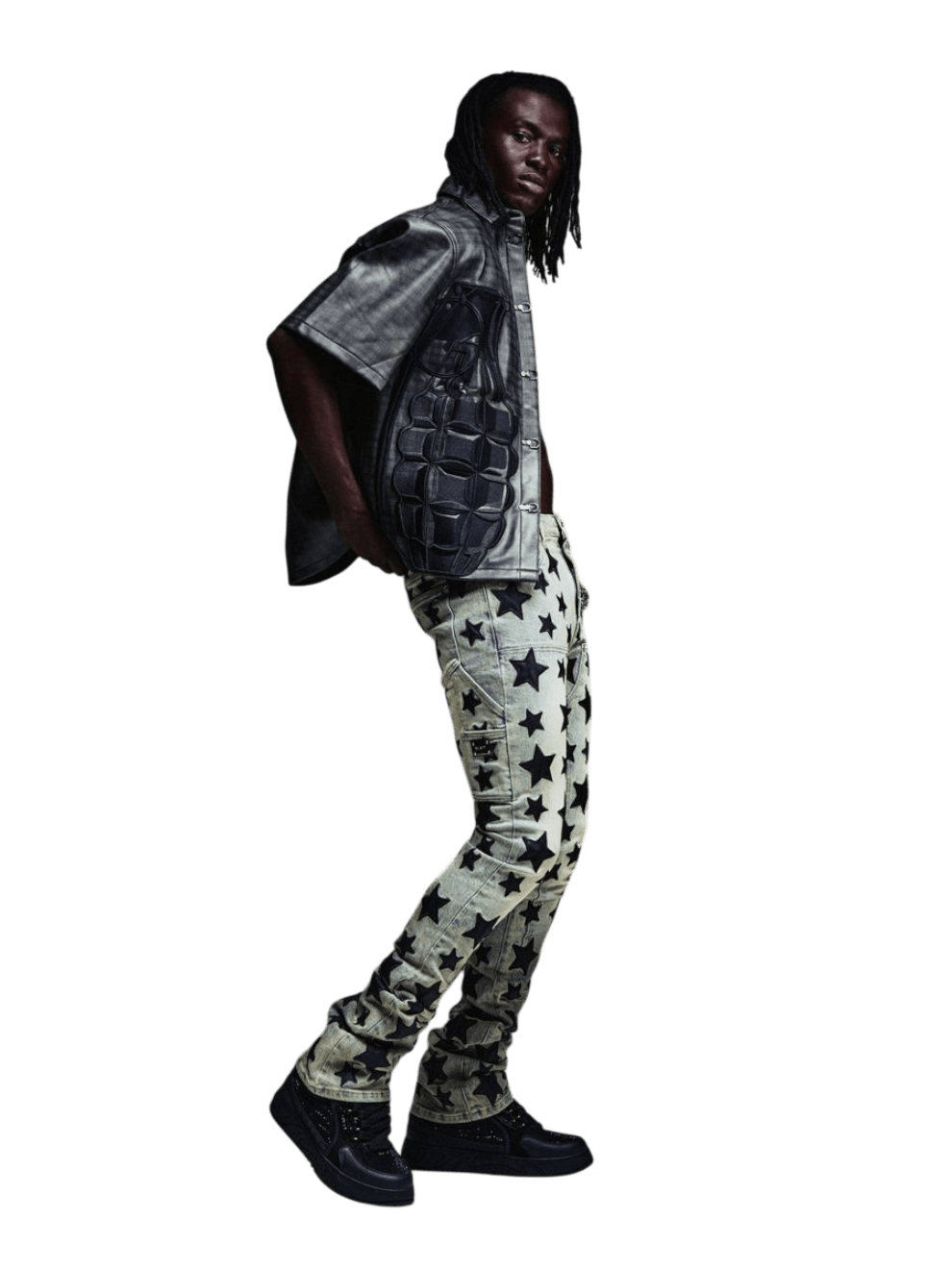 Probus Guapi Vintage Blue Stars Denim V2 Guapi Vintage Blue Stars Denim V2 BLUE