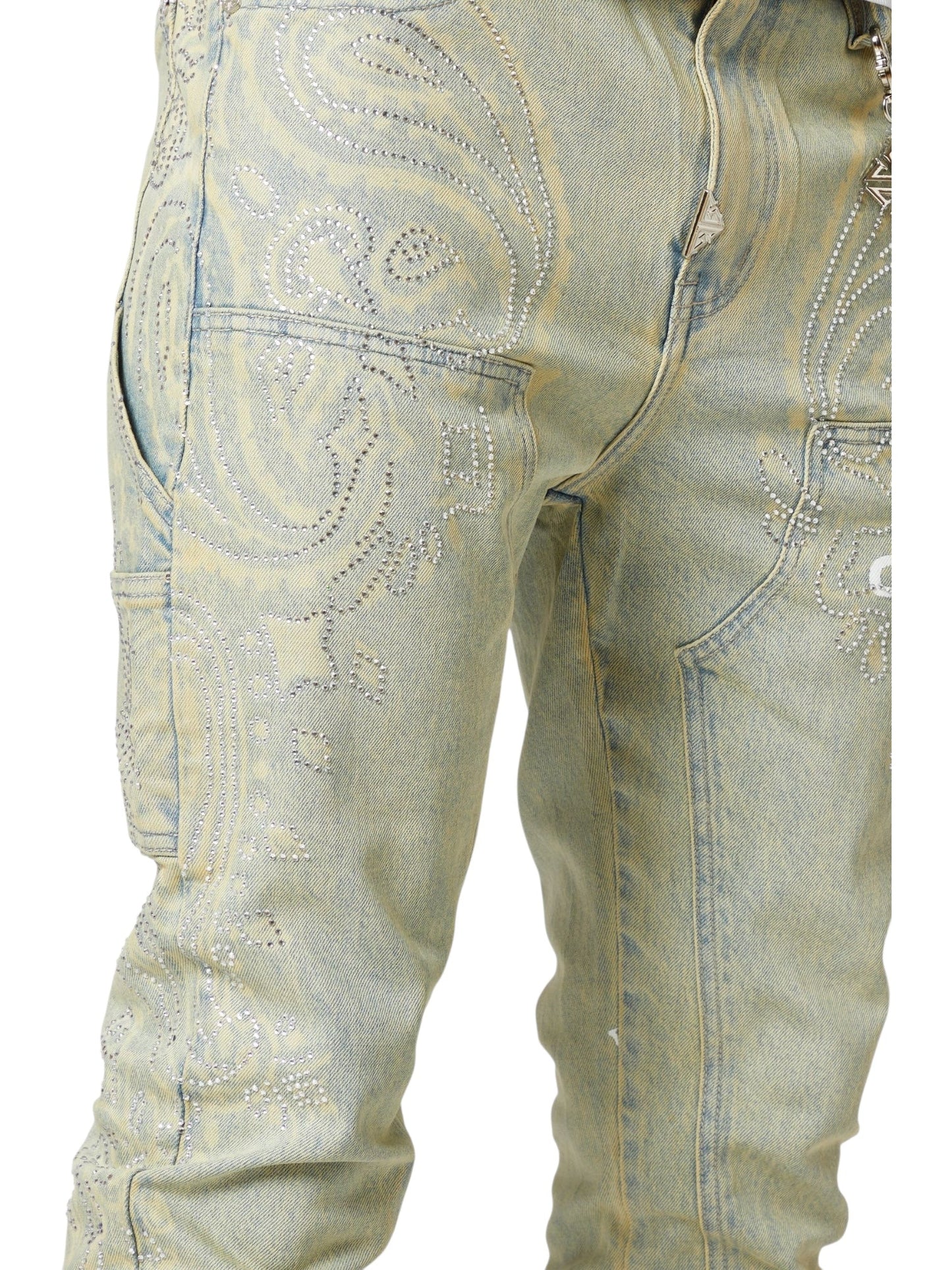 Guapi Vintage Paisley Denim