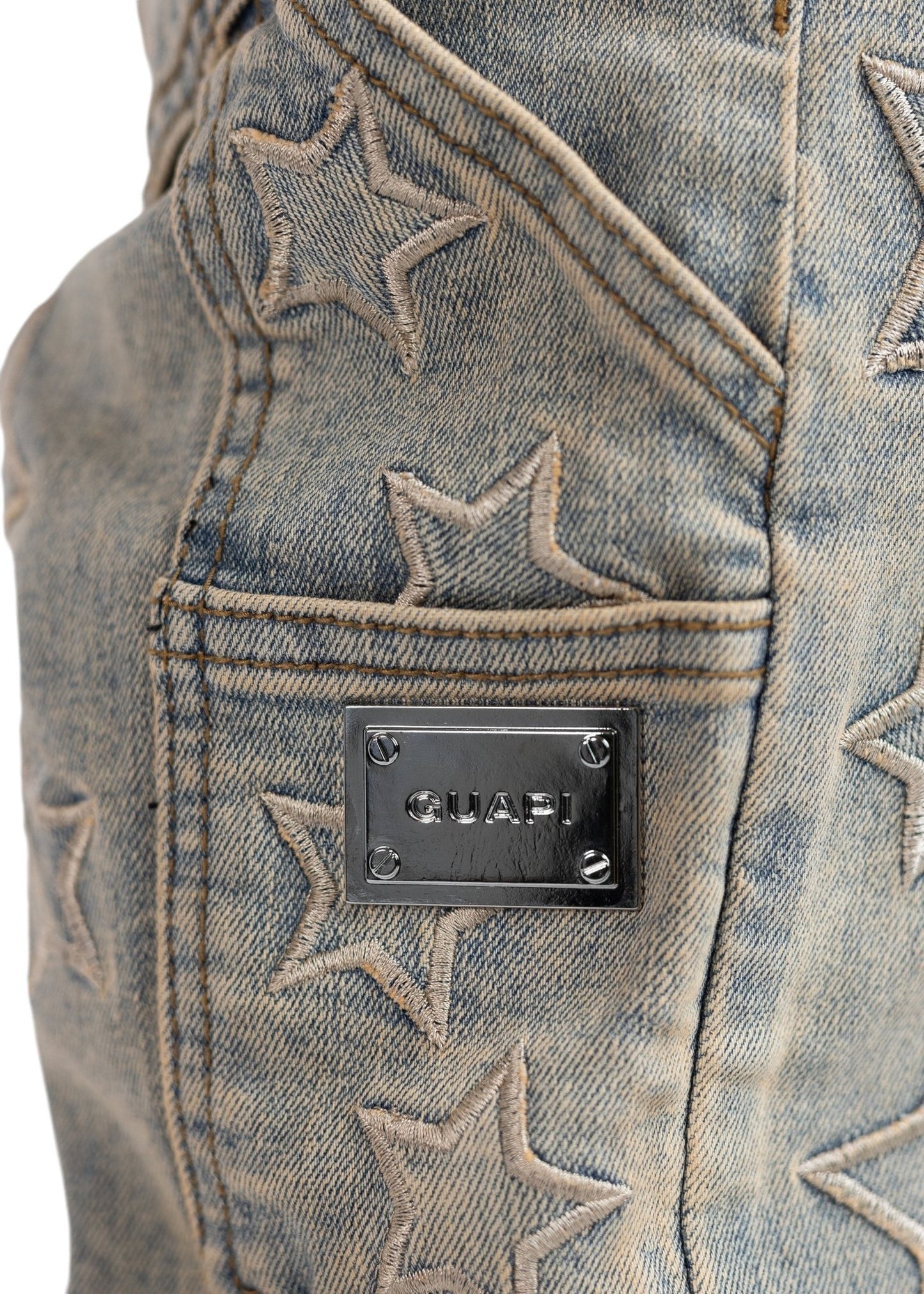 Guapi Vintage Stars Jeans  Vintage -Wash