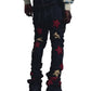 Probus Guapi Wine Red Stars Denim Black Guapi Wine Red Stars Denim Black BLACK