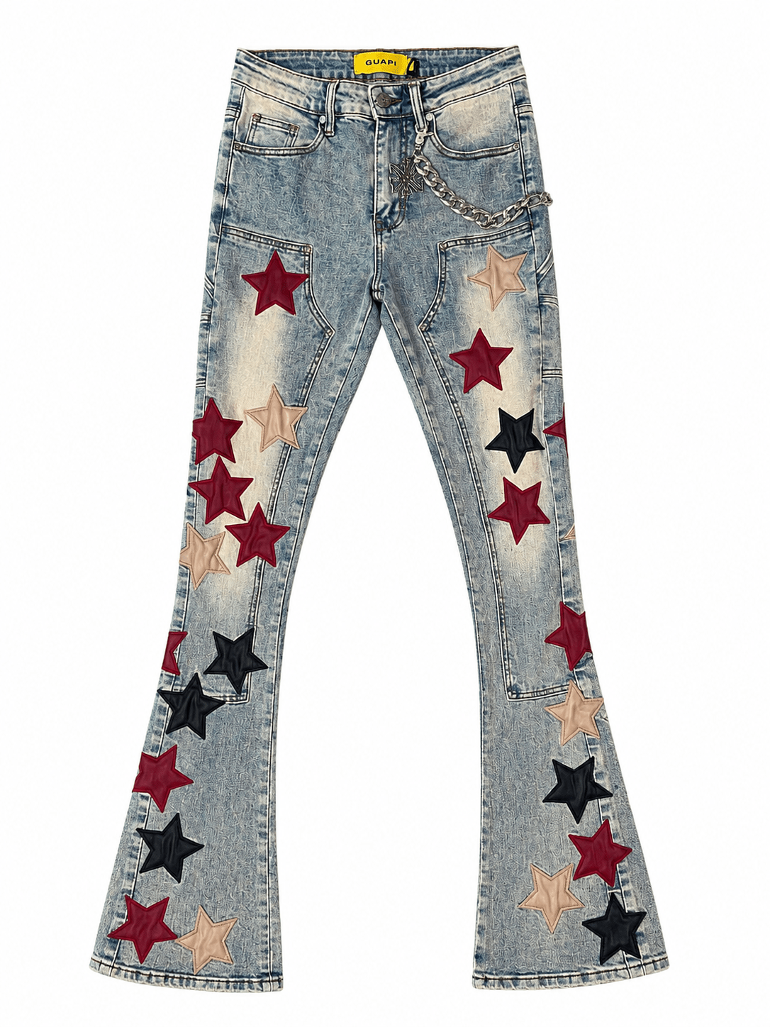 Probus Guapi Wine Red Vintage Stars Denim Guapi Wine Red Vintage Stars Denim RED